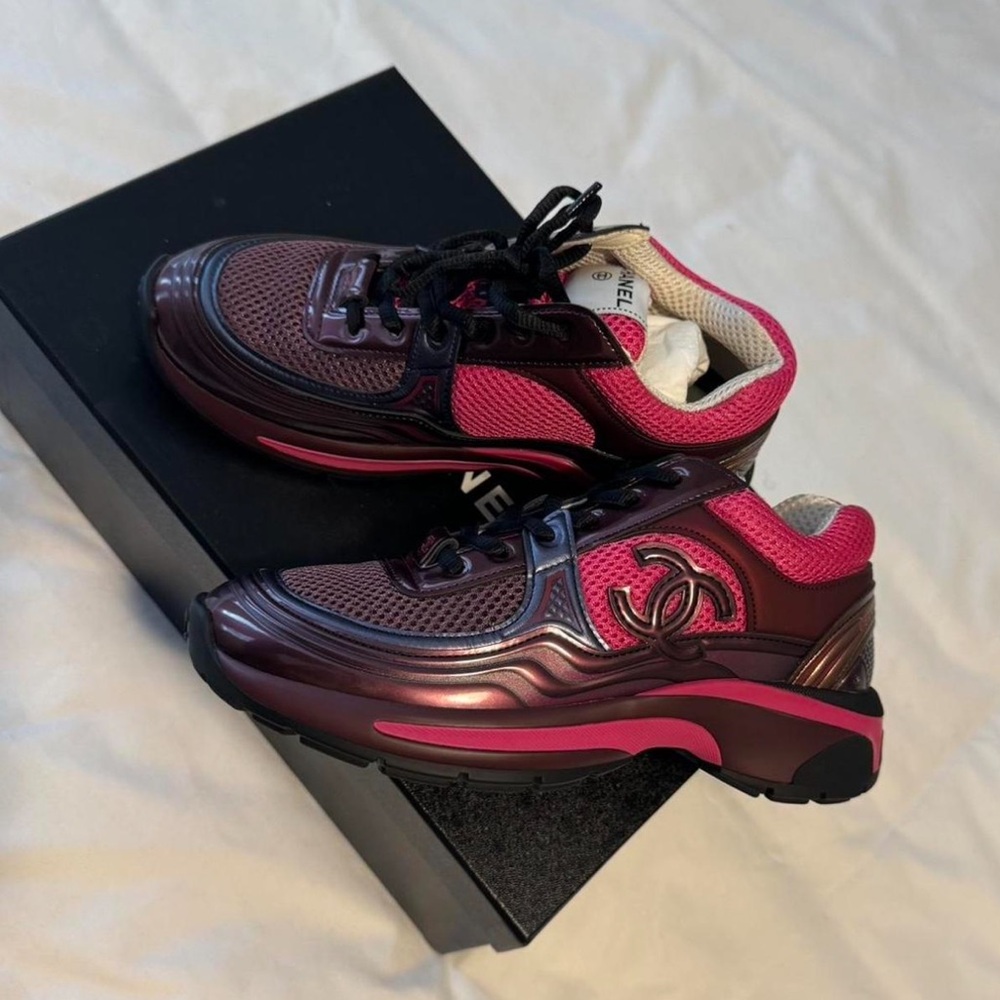 Rare Chanel “CC” Sneakers <3